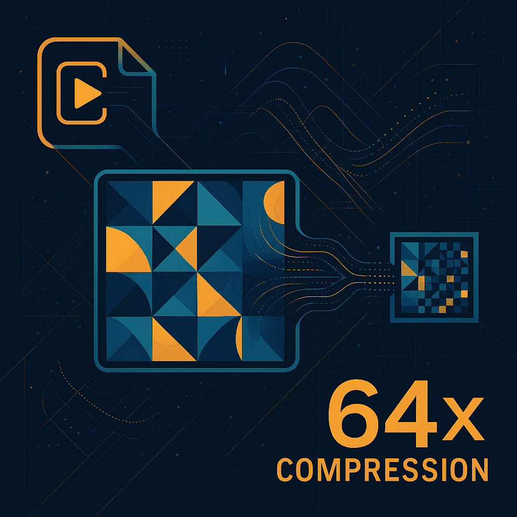 64x Compression with Superior Quality
