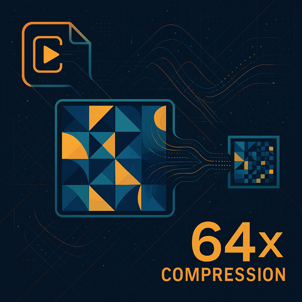 64x Compression with Superior Quality